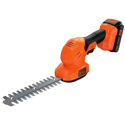 Lightweight Cordless Hedge Shear Kit With Three Eighth Inch Cut, Interchangeable Four And Eight Inch Blades, 20V Max PowerConnect Compatible