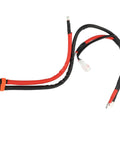 Main Power Connection Cable For Electric Motorcycle Battery, Weatherproof Durable Plug, black and red cables with connectors