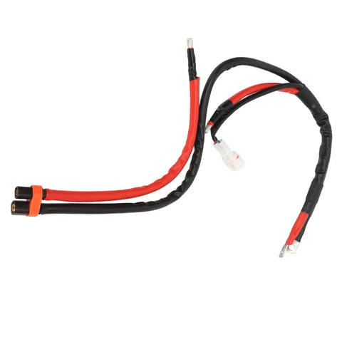 Main Power Connection Cable For Electric Motorcycle Battery, Weatherproof Durable Plug, black and red cables with connectors