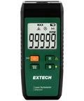 Non Contact RPM Tachometer With App Connectivity For Diagnostics And Maintenance, Measures 10 To 10000 RPM, Laser Guided Target Distance 2 In To 1.64 Ft, View Readouts On A Big LCD Or Your Phone Via ExView App, Extech RPM250W front view