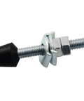 Four Pack Rubber Head Toggle Clamps 70mm M8 Carbon Steel With Soft Pad Clamps, Round Spindle Tip, Heavy-Duty Wear-Resistant Metal, Ideal For Woodworking And Metalworking, Rock-Solid Grip And Precise Alignment, rubber head clamp with M8 threaded spindle