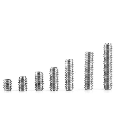 Heavy Duty M3 Captive Screws 212 Piece Hardware Kit 304 Stainless Steel Fasteners displayed in varying lengths.