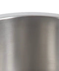 Close-up of Mini Round Stainless Steel Kitchen Sink Bar Basin 30cm Diameter with smooth rust-resistant finish