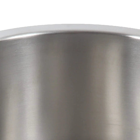 Close-up of Mini Round Stainless Steel Kitchen Sink Bar Basin 30cm Diameter with smooth rust-resistant finish