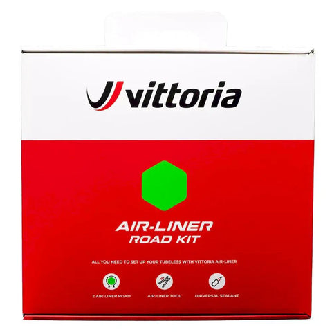 Road Tubeless Conversion Kit With Air Liner Insert For Medium 700x27 29c Tires All In One Set With Sealant 60mm Tubeless Valves