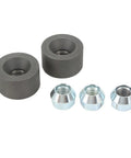 Wheel Stud Installation Kit For Cars And Light Trucks, Three Quarter Inch Hex Nuts Fits M12x1.25 M12x1.5 M14x1.5, Universal Fit, Easy Maintenance, Friction-Reducing Bearing Design For Quick Damage-Free Bolt Install, two studs and three nuts