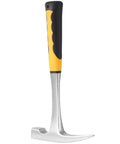 32oz Rock Pick Hammer With 12 Inch Carbon Steel Chipping Hammer Skid Handle Polished Tip Geologist Hammer for Mining Prospecting and Camping