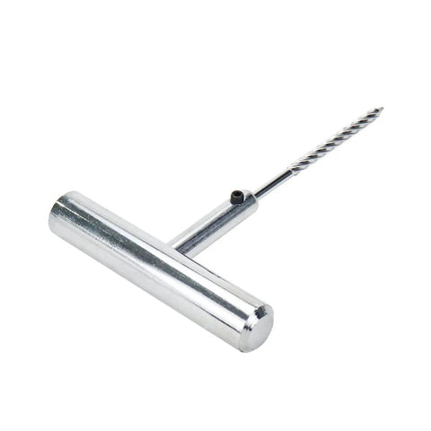 Heavy Duty Stainless Steel T Handle Tire Repair Tool for Cars Motorcycles and Bicycles with Ergonomic Grip