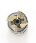 End Mill Drill Bit For CNC Projects With Four Flute Cutter Three Quarter Inch Cutting Diameter Three Quarter Inch Shank