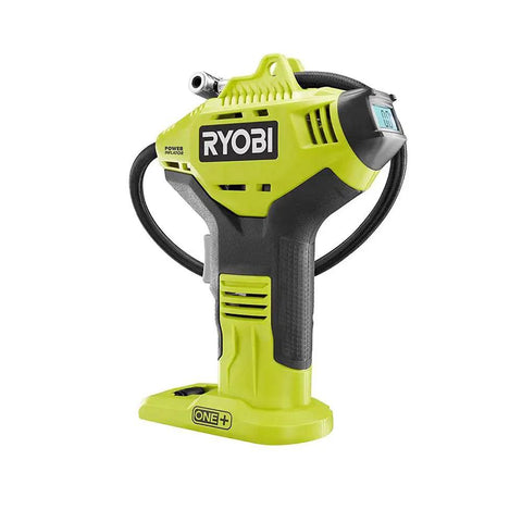 18 Volt One Plus Portable Cordless Tire Inflator With Ergonomic Pistol Grip For On The Go Air, Great For Cars And Bikes, One Plus Battery Compatible, Battery Not Included, Power Tool Only