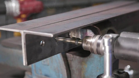 Three Eighths Inch Bridge And Construction Reamer With Black And Gold Finish in metal alignment application