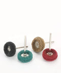 Four color abrasive nylon buffing wheels from 40 Piece Abrasive Nylon Buffing Wheels Set for Rotary Tools