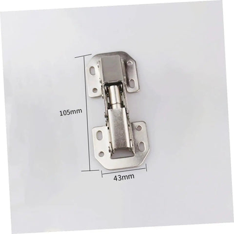 Soft Close 4 Inch Cabinet Door Hinges Set Of 4 Stainless Steel Self Closing Hardware For Cabinets Wardrobes And Furniture Doors Smooth Dampening