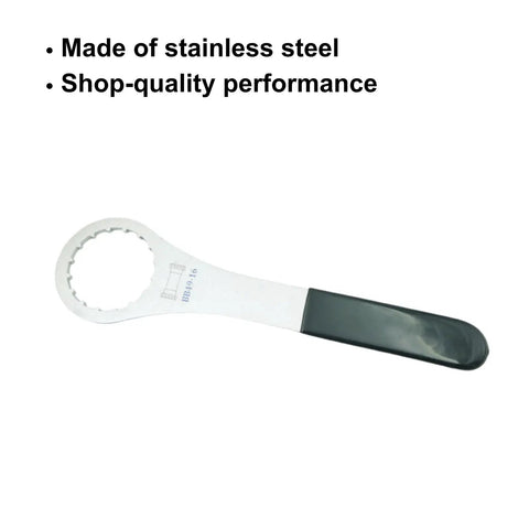 Dope 16 Notch Bottom Bracket Tool For 48.5mm 49mm And 49.3mm OD Threaded BBs Fits FSA MegaEvo PF30 T47 Designs, stainless steel