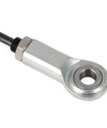 Built Tough Clutch Pedal Pivot Push Rod Bushing And Bracket With Fully Adjustable Screw Spring Lever close-up view of steel push rod.