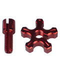 Heavy Duty Motorcycle Brake Clutch Levers Set With Cable Wire Adjuster Screw Bolt Aluminum For Dirt Bike Motocross