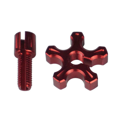 Heavy Duty Motorcycle Brake Clutch Levers Set With Cable Wire Adjuster Screw Bolt Aluminum For Dirt Bike Motocross