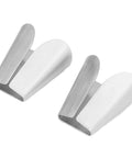 Stainless Steel V Type Towel Hook Wall Mount For Kitchen And Bathroom Rustproof V Slot Towel Holder No Drill Easy Setup