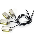 4 Pack 12V DC Push Pull Solenoid Valve Micro Magnetic Linear Actuator With 4mm Stroke Open Frame Electromagnet for DIY Projects