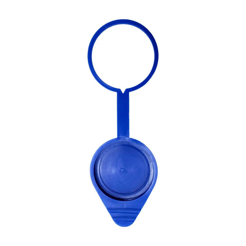 Blue Windshield Washer Fluid Reservoir Cap Replacement for Focus and Transit Vans 2012-2022 Fits Focus, Transit Connect