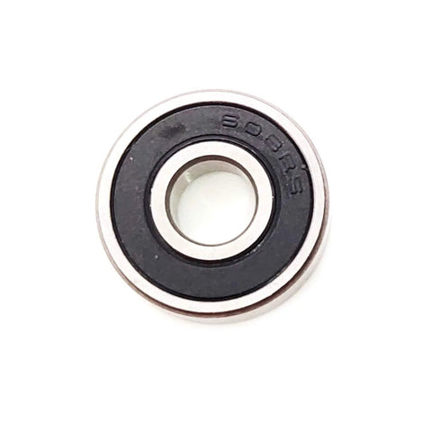 608-2RS skateboard bearing 8x22x7mm with double rubber seals, pre-lubricated