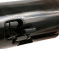 Close-up of lever lock detail on Pro Grade Pneumatic Needle Scaler For Heavy Duty Metal Prep, 4600 BPM, One And One Eighth Inch Stroke