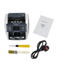 Keep Your Bankroll Locked In With This Heavy Duty Multi Currency Money Counter And Bill Counting Machine, accessories included.