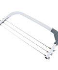 Adjustable Cake Leveler And Wire Slicer For Even Layer Cakes Pro Grade Stainless Steel Cutter with ergonomic handle