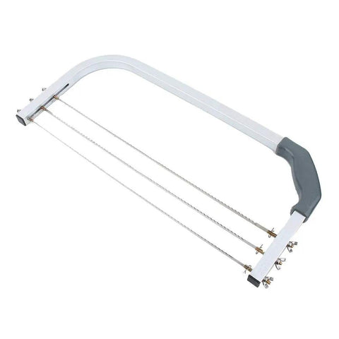 Adjustable Cake Leveler And Wire Slicer For Even Layer Cakes Pro Grade Stainless Steel Cutter with ergonomic handle