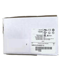 Hella Compact DIN Rail Switching Power Supply For Industrial Automation And Control Cabinets Built Tough With Zero Hassle Setup and Flawless Performance For Every Serious Rig boxed with product details visible.