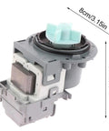 Direct Replacement Drain Pump Motor For Swan Washing Machine Delivers Quiet High Flow Water Removal Easy Install Space Saving Design Reliable Durability For Top Load And Compact Laundry Systems grey plastic 8x10cm