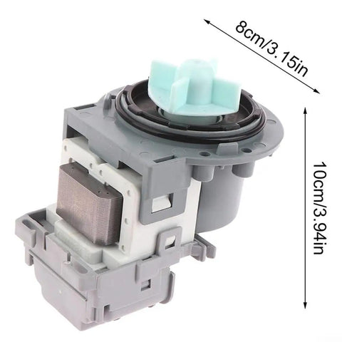 Direct Replacement Drain Pump Motor For Swan Washing Machine Delivers Quiet High Flow Water Removal Easy Install Space Saving Design Reliable Durability For Top Load And Compact Laundry Systems grey plastic 8x10cm