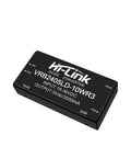 Straight Up Reliable 10W DCDC Isolated Switching Converter Step Down Power Supply Module 24V To 5V 2A black converter with connections.