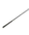 Close-up of 5 Piece Push Rod Set For RC Models 304 Stainless Steel M2 Thread Replacement Rods 11.81 Inch Length By 0.08 Inch Diameter