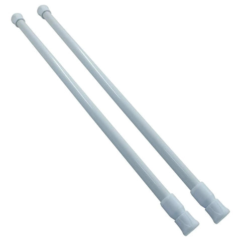 2 Pack Adjustable Window Security Bars For Sliding Windows And Doors Fits 15.8 To 27.5 Inches Tension Rods Kid Safe Home Security Easy Install