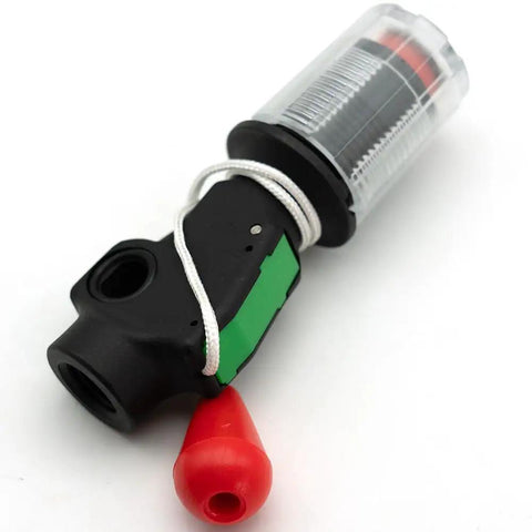 Portable Automatic Inflator For Life Jackets And Vests, CO2 Kit Compatible Half Inch Thread, includes bobbins and safety clasps