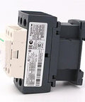 Side view of Heavy Duty Three Phase Contactor 25A 120V Coil 3 Pole 3NO 440V AC Contactor for motor control industrial use.