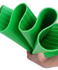 Tough As Nails Dielectric Mat High Voltage Insulated Rubber Floor Mat 1000V Rated 3mm Thick Green, flexible for electrical projects.