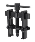 Front view of OriGlam two-jaw gear puller, black carbon steel, 2-inch bearing puller tool