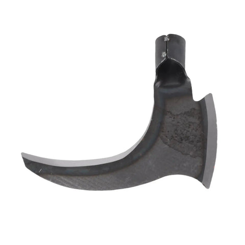 High Manganese Steel Double Sickle Garden Tool cutter head side view for weeding, grass cutting, and tree trimming.