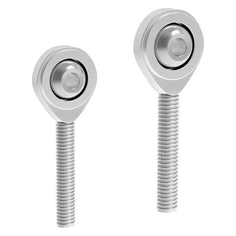 Fisheye Ball Bearing Rod End Joints 12 Pack M3 M4 Female Threaded Bearings For Precision Linkages And 3D Printer Parts Pro Grade Performance Smooth Motion Tough Wear Resistant And Corrosion Proof Design, pair with threaded ends