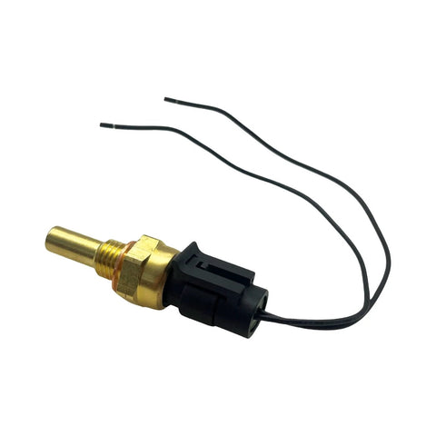 YCUPONE Engine coolant temperature sensor with 2-wire pigtail, brass-threaded body side view