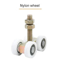 Beefed Up Heavy Duty Sliding Door Hanging Wheel For Industrial And Warehouse Use Orbital Track Bearing Up To 450Kg Smooth Pulley