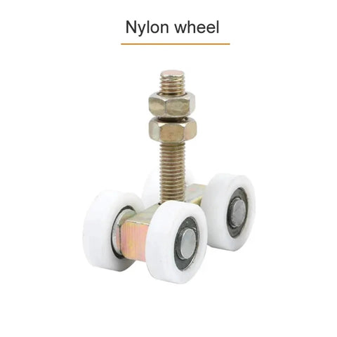 Beefed Up Heavy Duty Sliding Door Hanging Wheel For Industrial And Warehouse Use Orbital Track Bearing Up To 450Kg Smooth Pulley