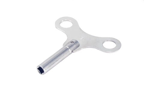 Nickel Plated Solid Brass Clock Crank Winder Key Tool For Mechanical Clocks Fits Hermle Hamilton Ridgeway Howard Miller Seth Thomas