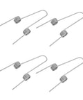 4 Pack Stainless Steel Dual Coil Torsion Springs For Trash Can Lid Repair With High Elasticity And Quiet Operation The Ultimate DIY Fix For Kitchen Garbage Bins That Open Smoothly Without Annoying Clanks.