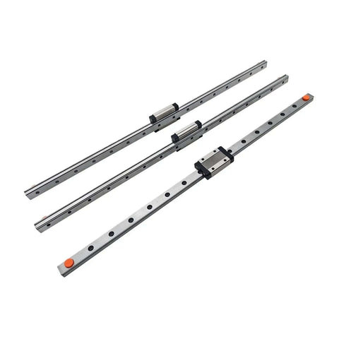Kickstart Your Next Build With This High Precision Linear Guide Rail Kit Featuring MGN9H Slider Blocks And 400mm Stainless Steel Rails Built For Zero Stick Slip Motion Perfect For 3D Printers And CNC Machines Where Smooth Operation And Reliability. MGN9H rails and sliders