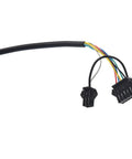 Wiring connectors for All In One 24 36 48V Ebike LCD Display Panel For Electric Scooter With UART Connection, 22.2mm handlebar mount
