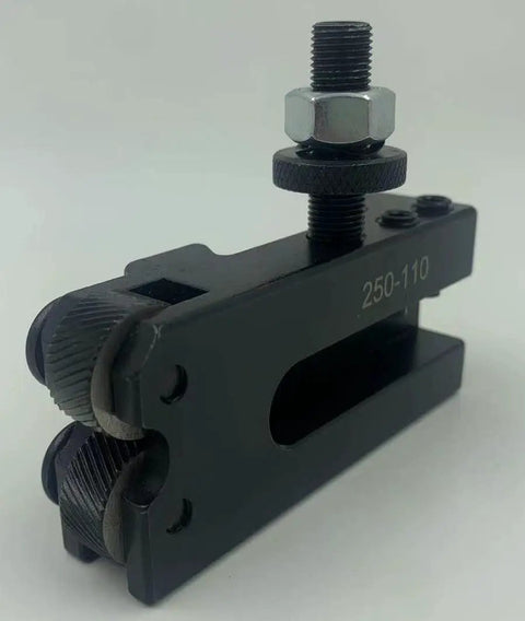 Industrial Grade Heavy Duty Quick Change Tool Post Set Built Like A Tank For Mini Lathes Up To 12 Inch Swing With Interchangeable Aloris Style Holders And Solid Wedge Mount System