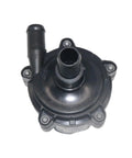 Precision Cast Coolant Water Pump delivering super quiet operation and no sweat replacement, black plastic with inlet fitting.